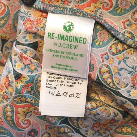 NWT J.Crew x Liberty Peasant Blouse - Picture 6 of 7